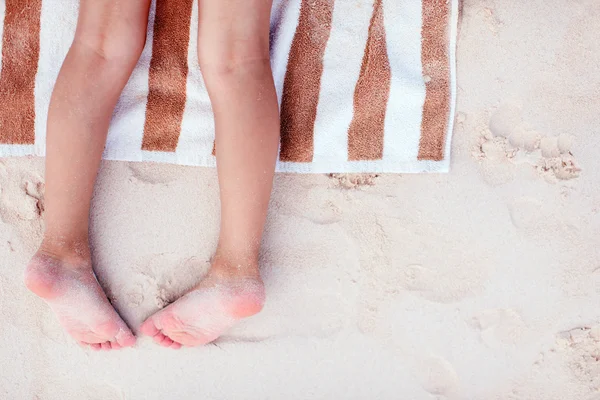 Adorable little girl on vacation — Stock Photo, Image