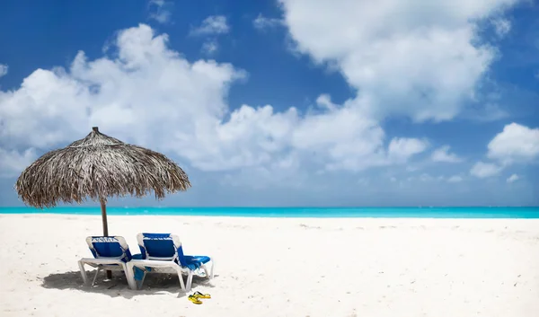 Όμορφη παραλία της Καραϊβικής — Φωτογραφία Αρχείου