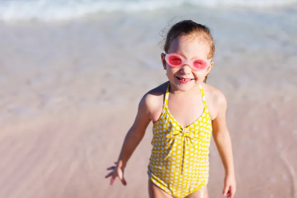 Bambina in vacanza — Foto Stock