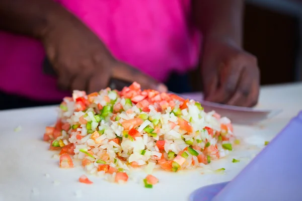 Bahamaanse conch salade — Stockfoto