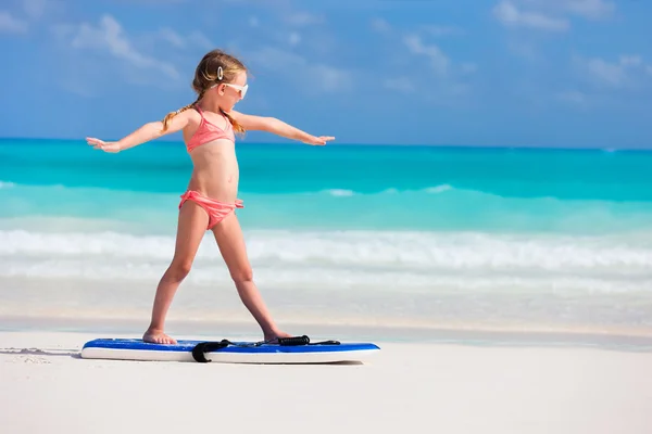 Bambina in vacanza — Foto Stock