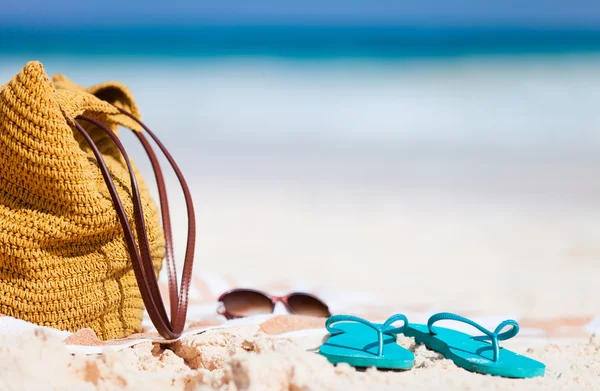 Strand vakantie details — Stockfoto