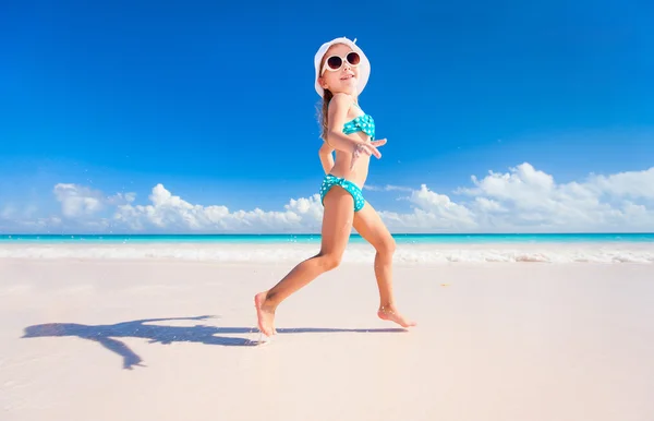 Bambina in vacanza — Foto Stock