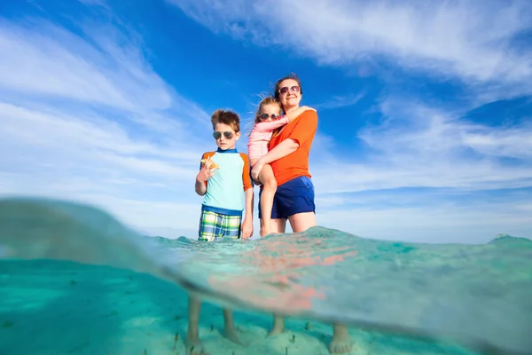 Family Caribbean vacation — Stock Photo, Image