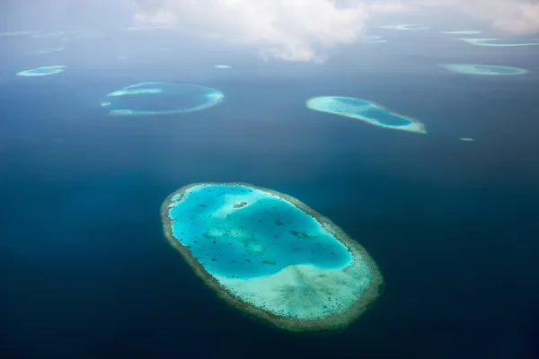 Maldive dall'alto — Foto Stock