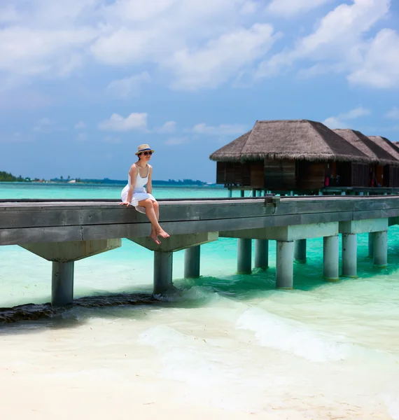 Chica de vacaciones — Foto de Stock