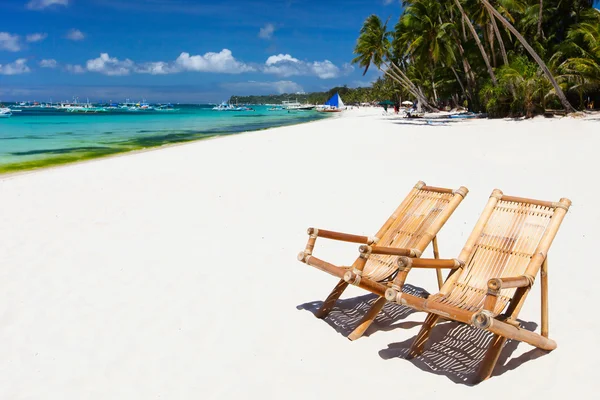 Idyllic tropical beach — Stockfoto