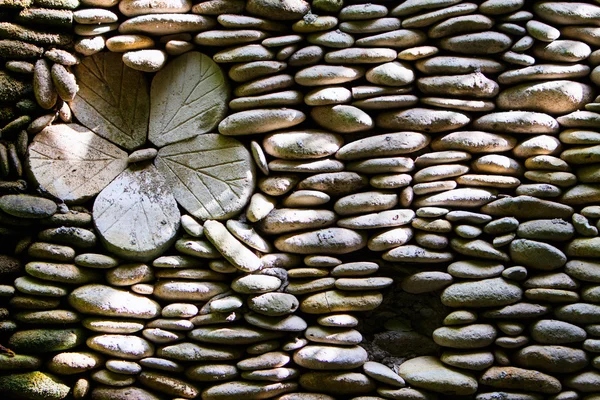 Pedra e fundo de pedra — Fotografia de Stock