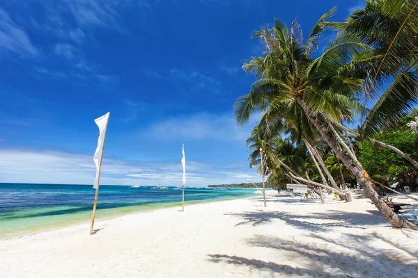 Idyllischer tropischer Strand — Stockfoto