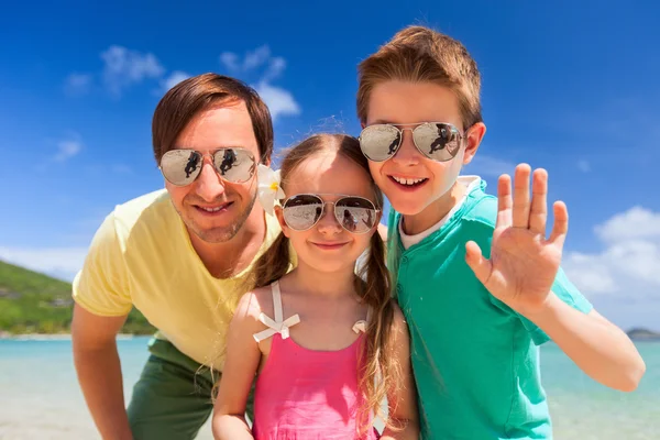 Padre e hijos — Foto de Stock