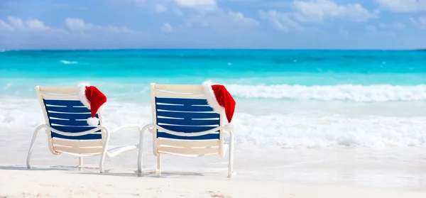 Vacanze al mare di Natale — Foto Stock