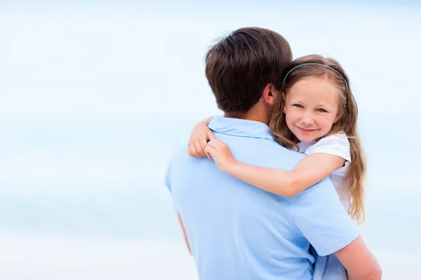 Pai e filha — Fotografia de Stock