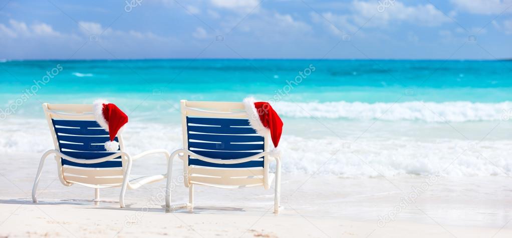 Christmas beach vacation