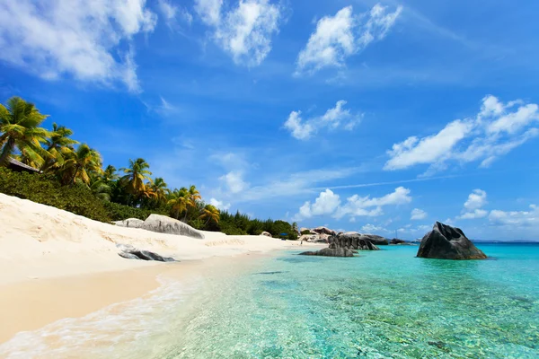 Superbe plage aux Caraïbes — Photo