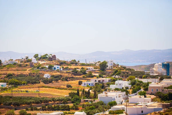 Breathtaking Landscape Milos Island Villages Greece — стоковое фото