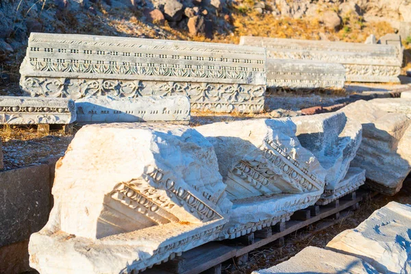 Ruins Ancient Roman Theatre Milos Island Greece — Foto de Stock