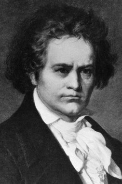 Ludwig van Beethoven clipart