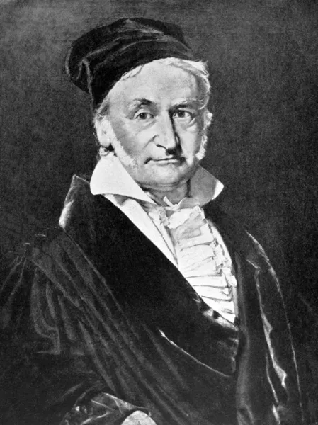 Carl Friedrich Gauss — Stockfoto