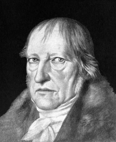 Georg Wilhelm Friedrich Hegel — Stock Fotó