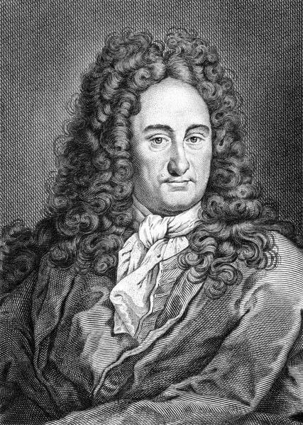 Gottfried Wilhelm leibniz — Zdjęcie stockowe