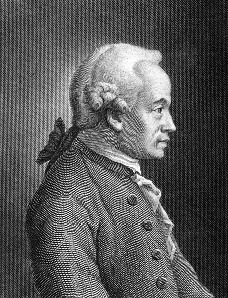 Immanuel Kant — Φωτογραφία Αρχείου