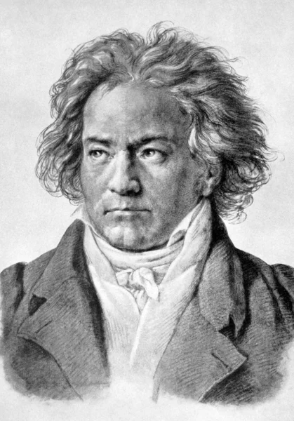 Ludwig van Beethoven — Zdjęcie stockowe