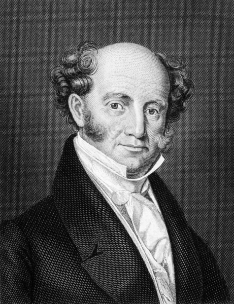 Martin Van Buren Ordförande — Stockfoto