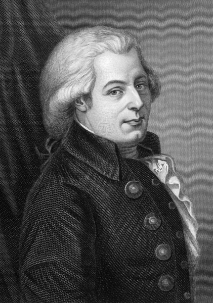 Wolfgang Amadeus Mozart — Zdjęcie stockowe