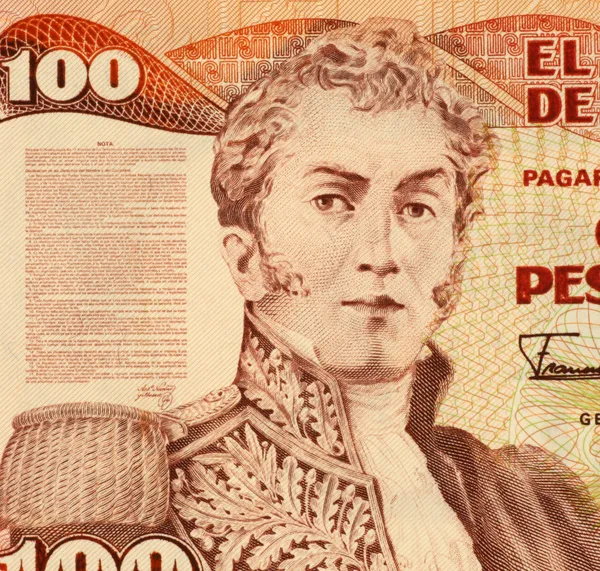 Algemene antonio Nariño — Stockfoto