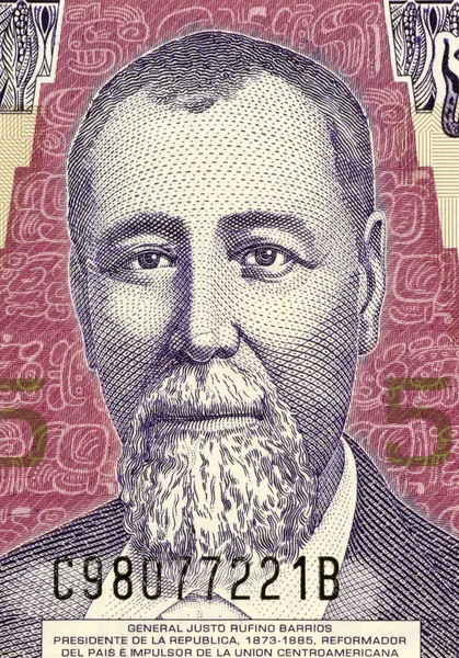 General Justo Rufino Barrios — Stock Photo, Image