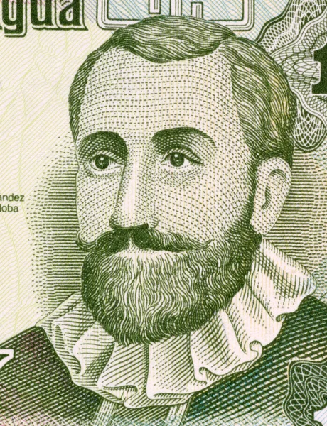 Francisco Hernández de Córdoba — Foto de Stock