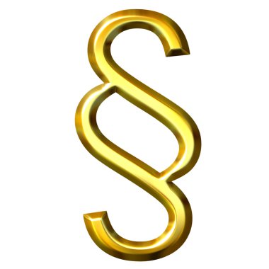 3D altın bölüm işareti