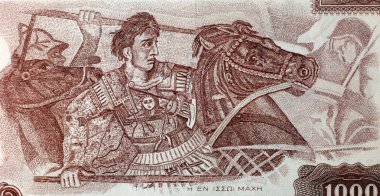Alexander The Great in Battle clipart