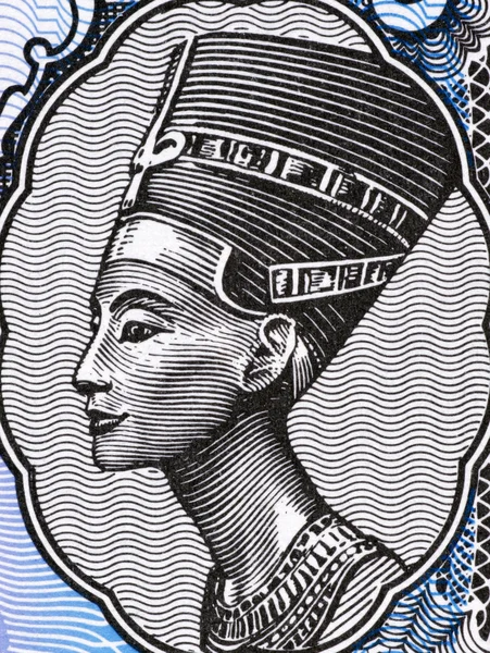 Rainha Nefertiti — Fotografia de Stock