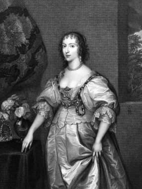 Henrietta maria, Fransa