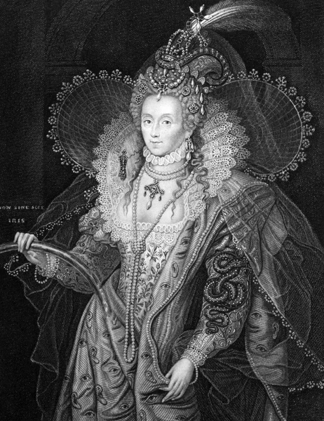 Elizabeth i da inglaterra — Fotografia de Stock