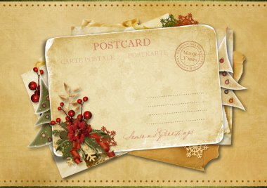 Noel tebrik Kartpostalı