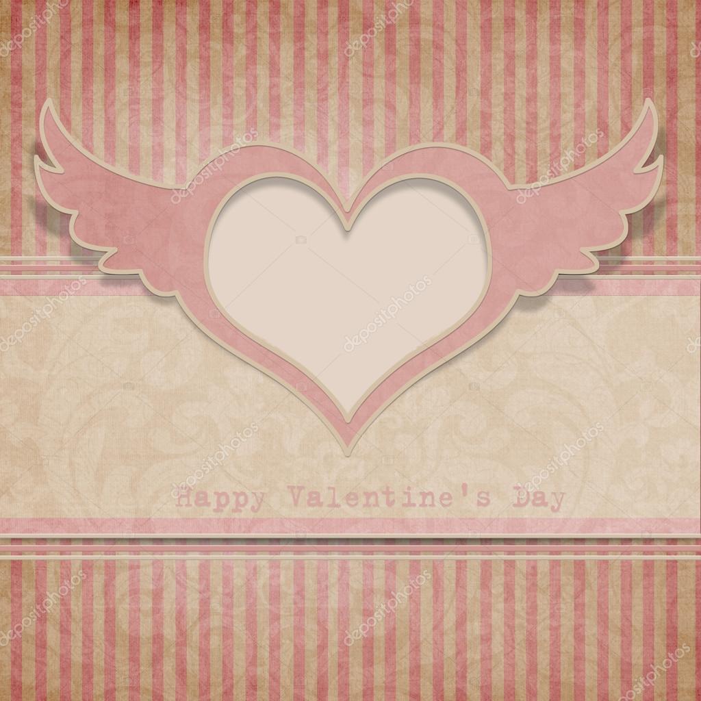 Vintage valentine background with hearts and area for text — Stock Photo ©  chiffa #16930015, image size:1024x1024