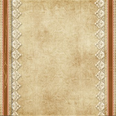 dantel ile Gorgeous vintage arka plan