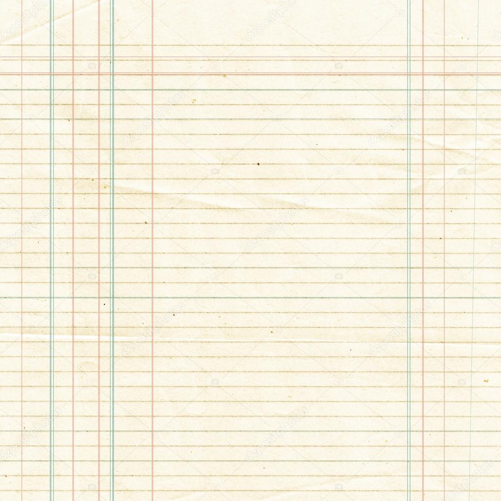 Yellow Lined Paper
