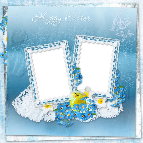 Easter greeting background — Stock Photo, Image