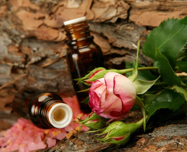 Olej do Aromaterapia i masaż — Zdjęcie stockowe