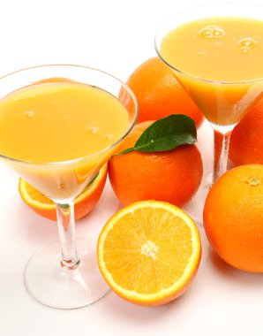 Olgun portakal ve mandalina