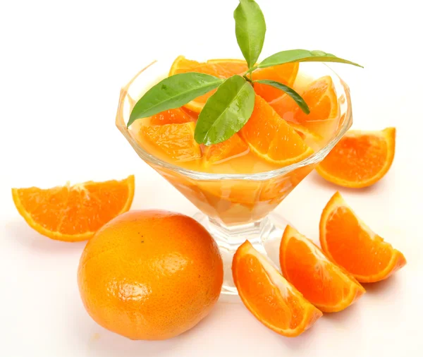 Ripe oranges and tangerines — Stock Photo, Image