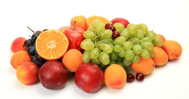 Olgun meyve ve çilek