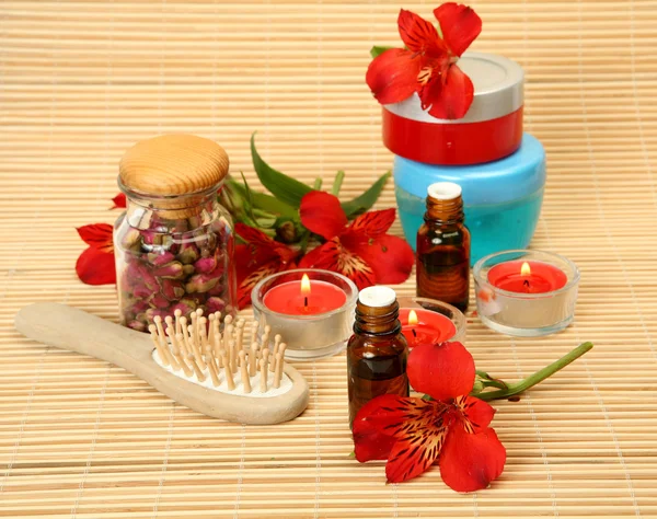 Aromaterapi, spa, massage — Stockfoto