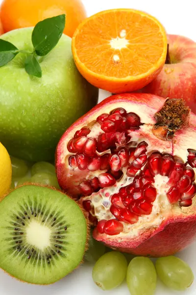 Reife Früchte für ein gesundes Futter lizenzfreie Stockfotos