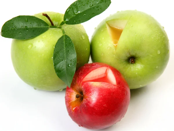 Mogen frukt och juice — Stockfoto