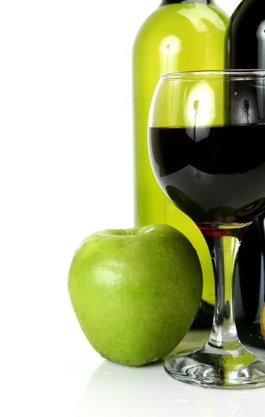 Wino i owoce — Zdjęcie stockowe