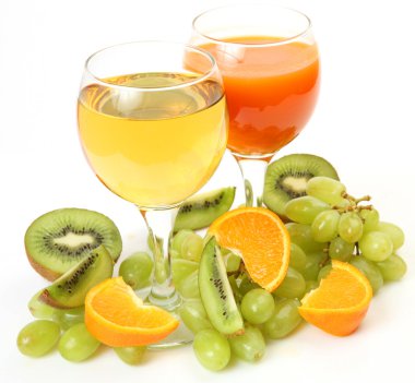 Olgun meyve ve meyve suyu
